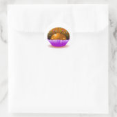 Schokolade Ladybug Cupcake Sticker (Tasche)