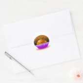 Schokolade Ladybug Cupcake Sticker (Umschlag)