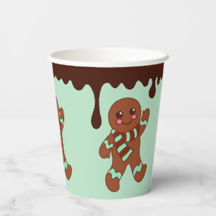 Schokolade-Lebkuchen-Papiertüten Pappbecher