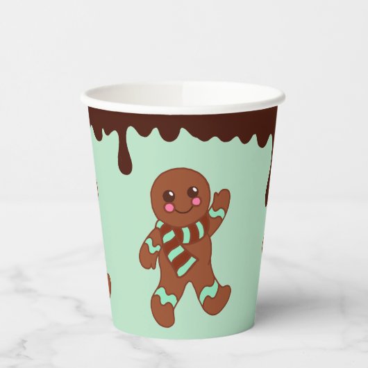 Schokolade-Lebkuchen-Papiertüten Pappbecher (Links)