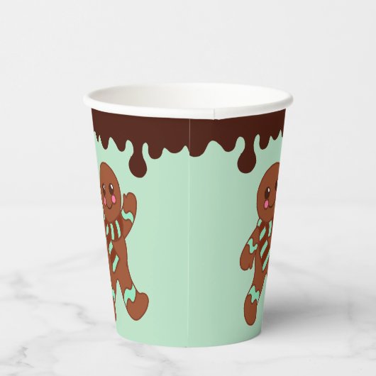 Schokolade-Lebkuchen-Papiertüten Pappbecher (Rechts)