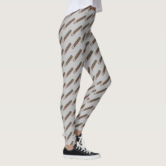 Schokolade Leggings (Rechts)