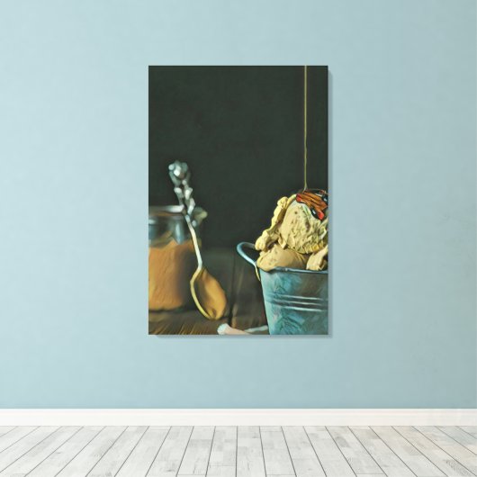 Schokolade Leinwanddruck (Insitu (Holzboden))