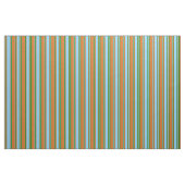 Schokolade, Light Sky Blue und Green Pattern Stoff (Fat Quarter (45,7 x 55,9 cm))