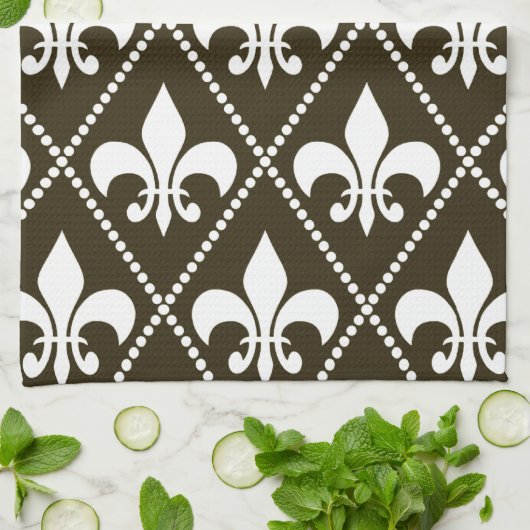 Schokolade Lilie Handtuch (Gefaltet)