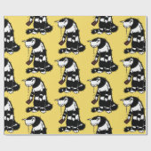 Schokolade Lover Cat Geschenkpapier (Flach)