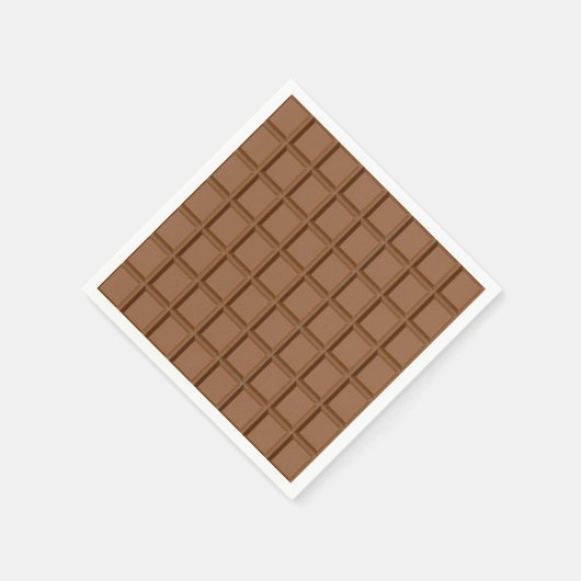 Schokolade Lover Delight Serviette (Ecke)
