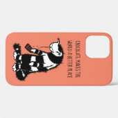 Schokolade Lover Design - Funny Cat Character Case-Mate iPhone Hülle (Rückseite (Horizontal))