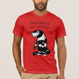 Schokolade Lover Funny Cat T-Shirt