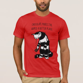Schokolade Lover Funny Cat T-Shirt