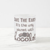 Schokolade Lover Mattglastasse (Mittel)