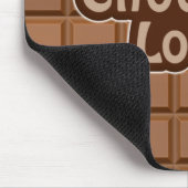 Schokolade Lover Mousepad (Ecke)