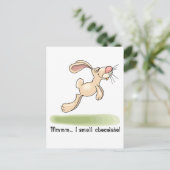 Schokolade Lover Postkarte (Stehend Vorderseite)