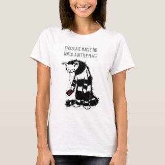 Schokolade macht die Welt zu einem besseren Ort T-Shirt