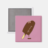 Schokolade Magnet (Vorderseite/Rückseite)