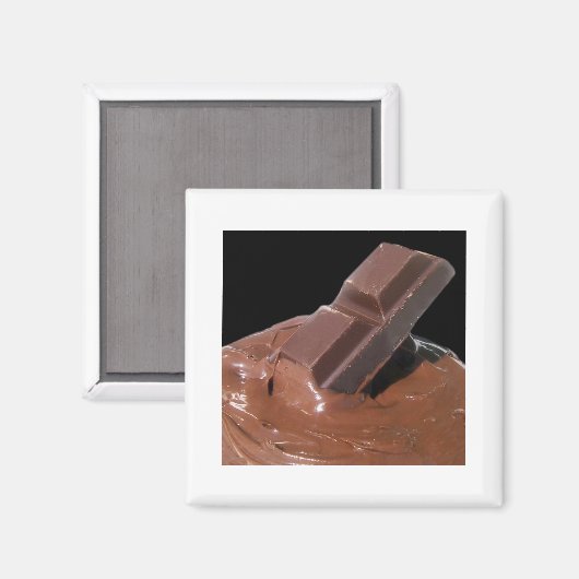 Schokolade Magnet (Vorderseite/Rückseite)