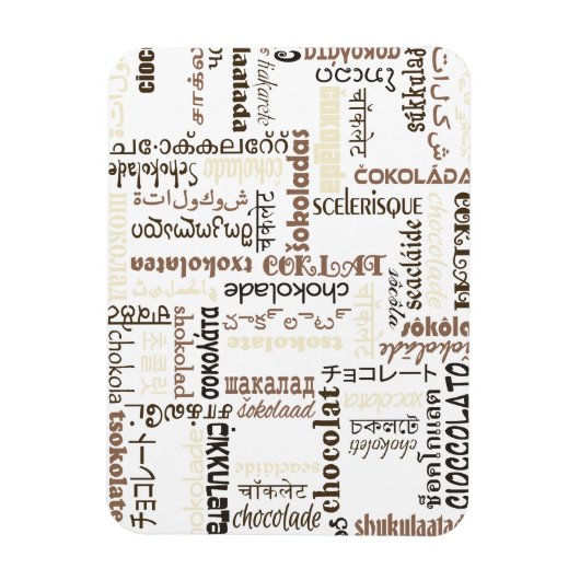 Schokolade Magnet (Vertikal)