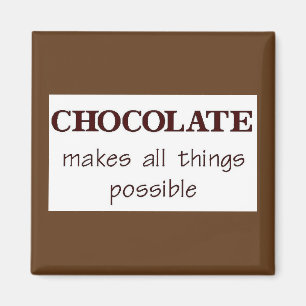 Schokolade Magnet