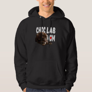 Schokolade Mama Brown Retriever Dog Choc La Hoodie