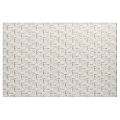 Schokolade, Mandeln und dunkle Schokolade Stoff (Yard (91,4 cm))