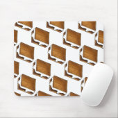 Schokolade Marshmallow Camp S'mores Smore Mousepad (Mit Mouse)