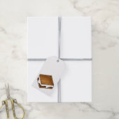 Schokolade Marshmallow Toasted Camp Fire S'mores Geschenkanhänger (Mit Garn)