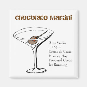 Schokolade Martini Rezept Magnet