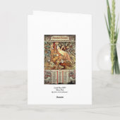 Schokolade Masson 1897 Feiertagskarte (Rückseite)