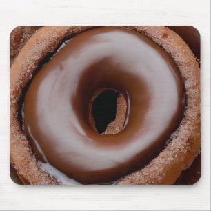 Schokolade Mattiert Donut Mousepad