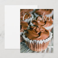 Schokolade Mattierte Cupcakes Lebensmittel Foto Le