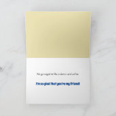 Schokolade Mattierte Donut & Coffe Tasse Tanz: Karte (Innenseite)