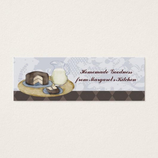 Schokolade mattierte Kuchen Scheibe Milch Backgesc (Vorderseite)