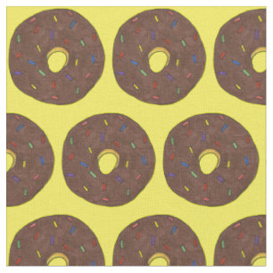 Schokolade Mattierter Regenbogen Sprinkles Feinsch Stoff