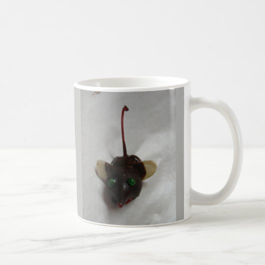 Schokolade Maus - Bitte essen Sie mich nicht Kaffeetasse (Rechts)