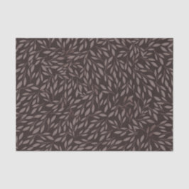 Schokolade Mauve Pink Blätter Botanische Hochzeit Seidenpapier