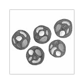 Schokolade Mendiants Schokoladencreme Gummistempel (Prägung)