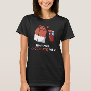 Schokolade Milch Funny Food Lover Eater Grafik 1 T-Shirt