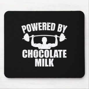 Schokolade Milchschaum Fitness Workout Bodybuildin Mousepad