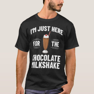 Schokolade Milchshake Milch Choco Shake Drink T-Shirt