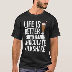 Schokolade Milchshake Milch Choco Shake Drink T-Shirt