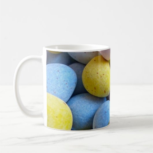 Schokolade-Mini-Eier Kaffeetasse (Links)