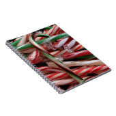 Schokolade Minze Candy Canes Holiday Festival Notizblock (Rechte Seite)