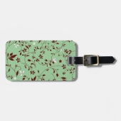 Schokolade-Minze Gepäckanhänger (Vorderseite horizontal)