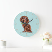 Schokolade Mischung Große Wanduhr (Zuhause)