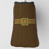 Schokolade mit Limonem Pinstripes Putter Cover Golf Headcover (Rotieren 90)