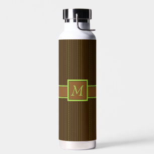 Schokolade mit Limonen Pinstreifen Trinkflasche