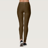 Schokolade mit Limonen Pinstripes-Leggings Leggings (Rückseite)