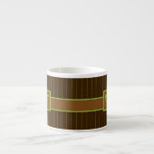 Schokolade mit Limonen Pinstripes Spezielle Tasse (Vorderseite)