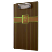 Schokolade mit Limonen Pinstripes Zwischenablage Klemmbrett (Links)