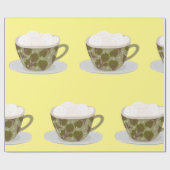 Schokolade mit Marshmallows Geschenkpapier (Flach)